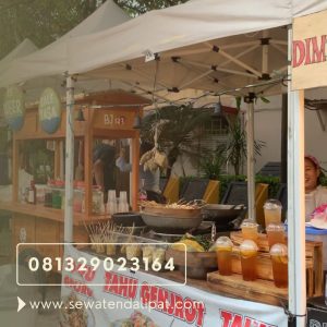 Sewa Tenda Lipat Bazar Kuliner Terlengkap di Yogyakarta